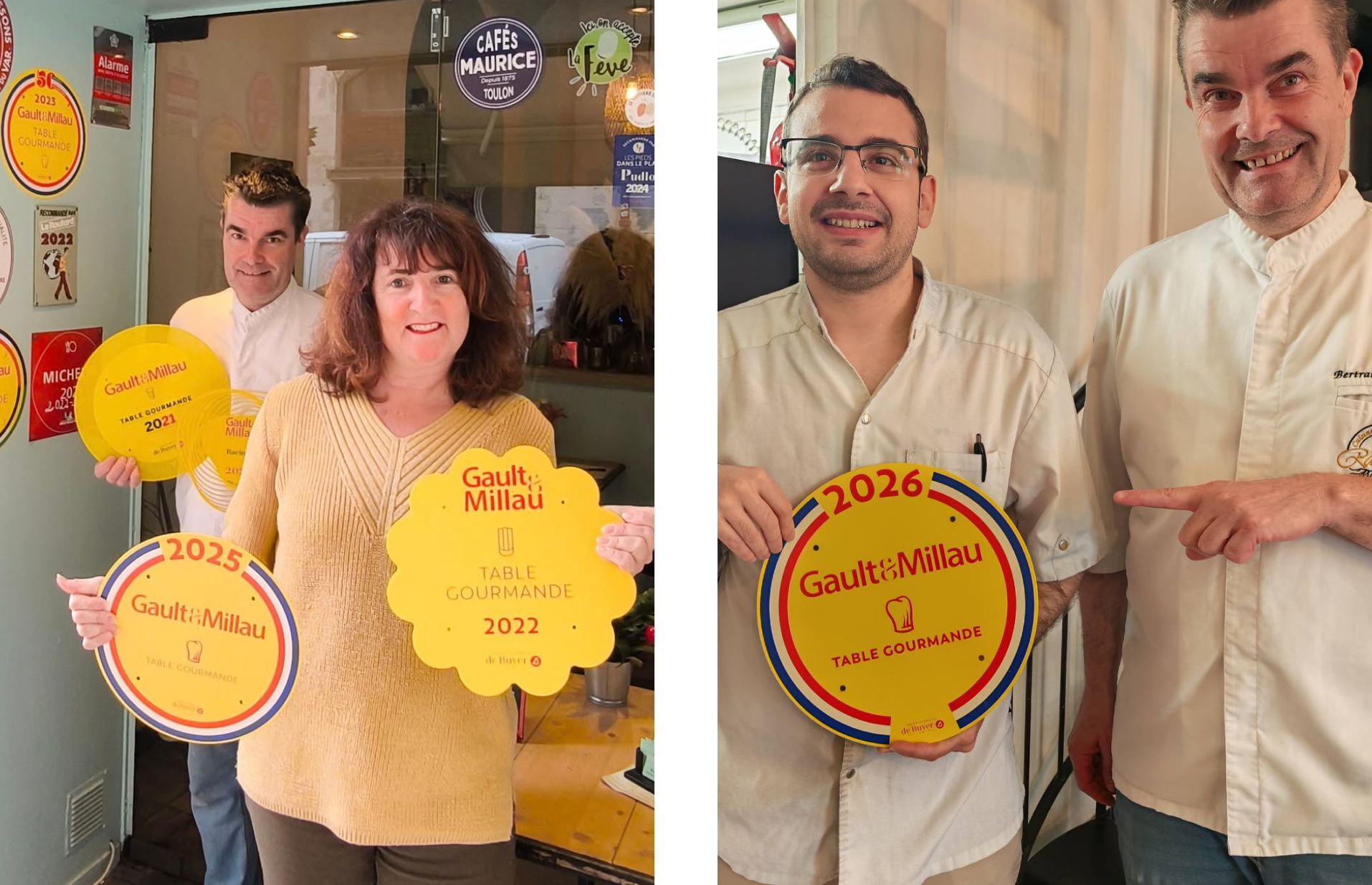 récompenses - Racines - restaurant TOULON - manger a TOULON